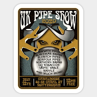 UK Pipe Show 2020 Sticker